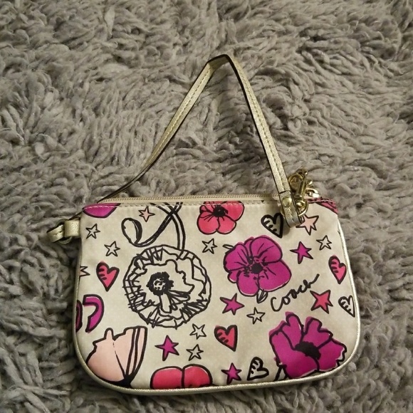 Coach poppy wristlet - Picture 2 of 3